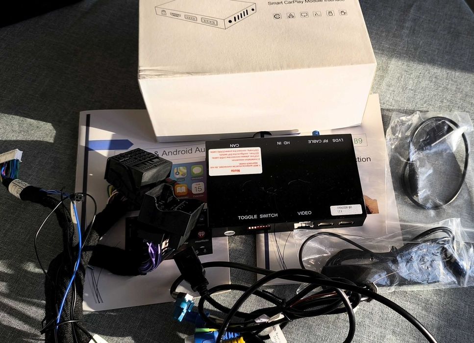 Безжичен \ Wireless CarPlay и Android Auto модул за Audi A4 и A3