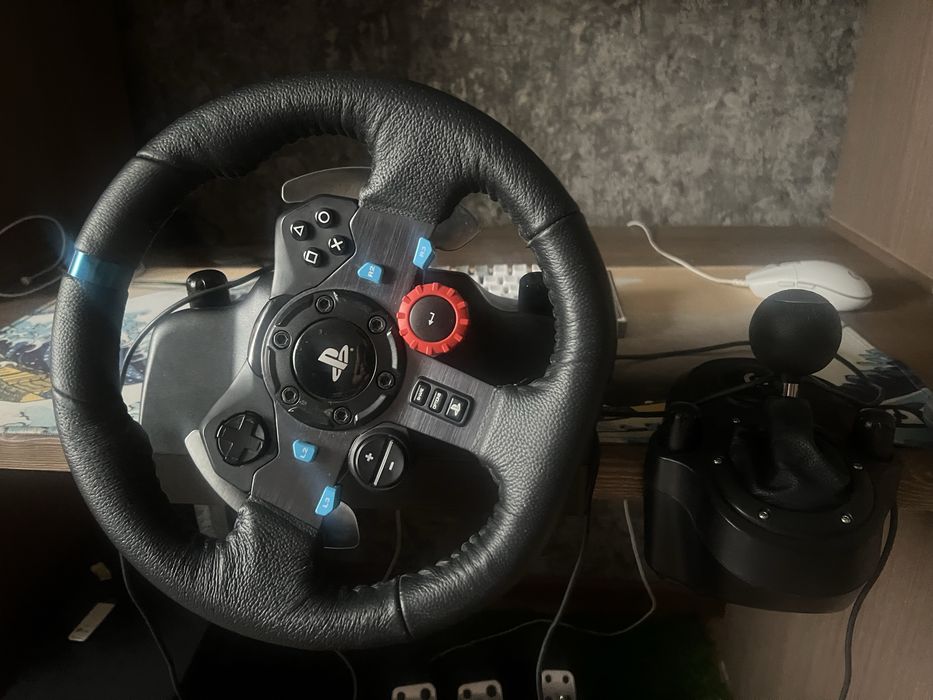 Logitech g 29 с коробкой передач