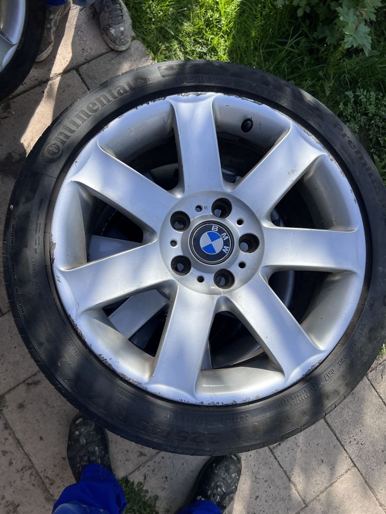 Jante BMW R17 cu anvelope Pirelli si Continental