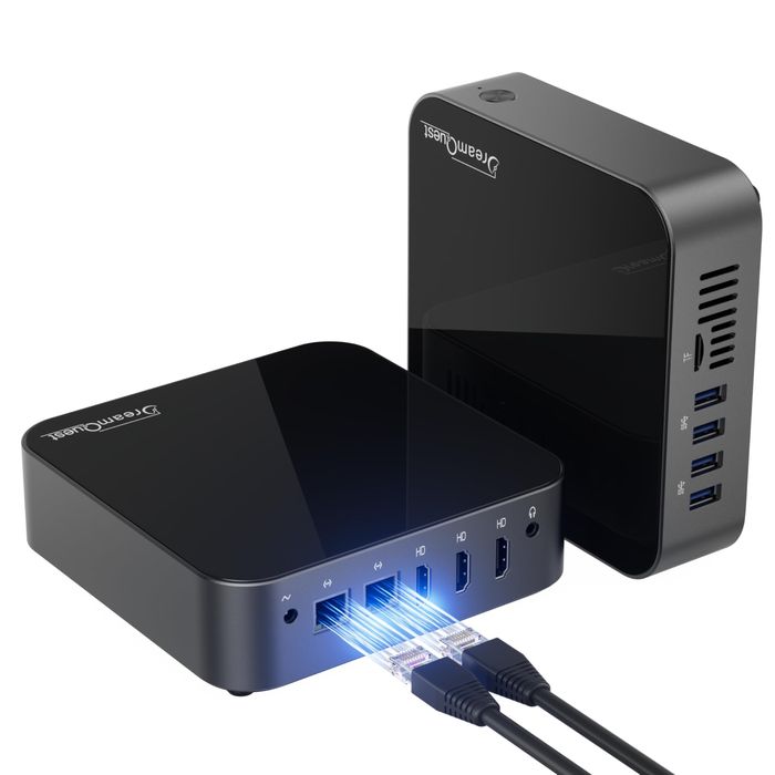Mini PC Intel N95 12gen DDR5 256ssd 3-HDMI, 2 LAN Мини компьютер