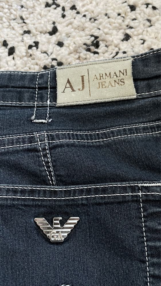 Дамски къси дънки Armani Jeans размер L+подаръци Polo Ralph Lauren