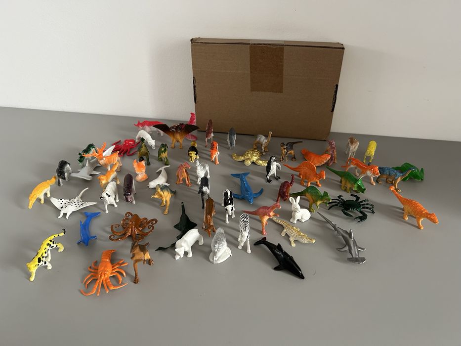 Set 60 animale dimensiuni mici
