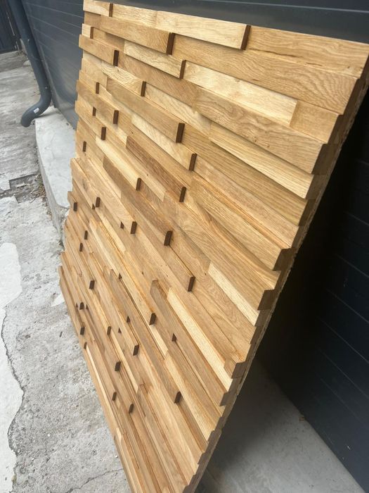 Panou decorativ lemn masiv
