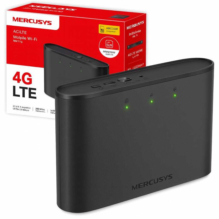 4G LTE роутер Mercusys MT110  —  Работает по SIM-карте. Есть доставка