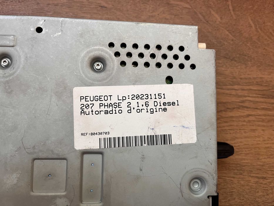 Радио с Bluetooth навигация Peugeot Пежо 207 pejo Rneg Harman/Becker