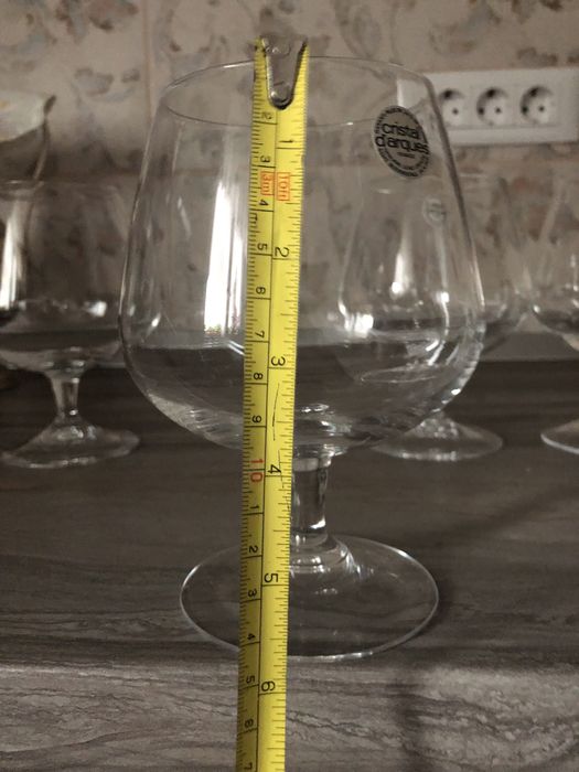 Pahare  cognac cristal  D arque