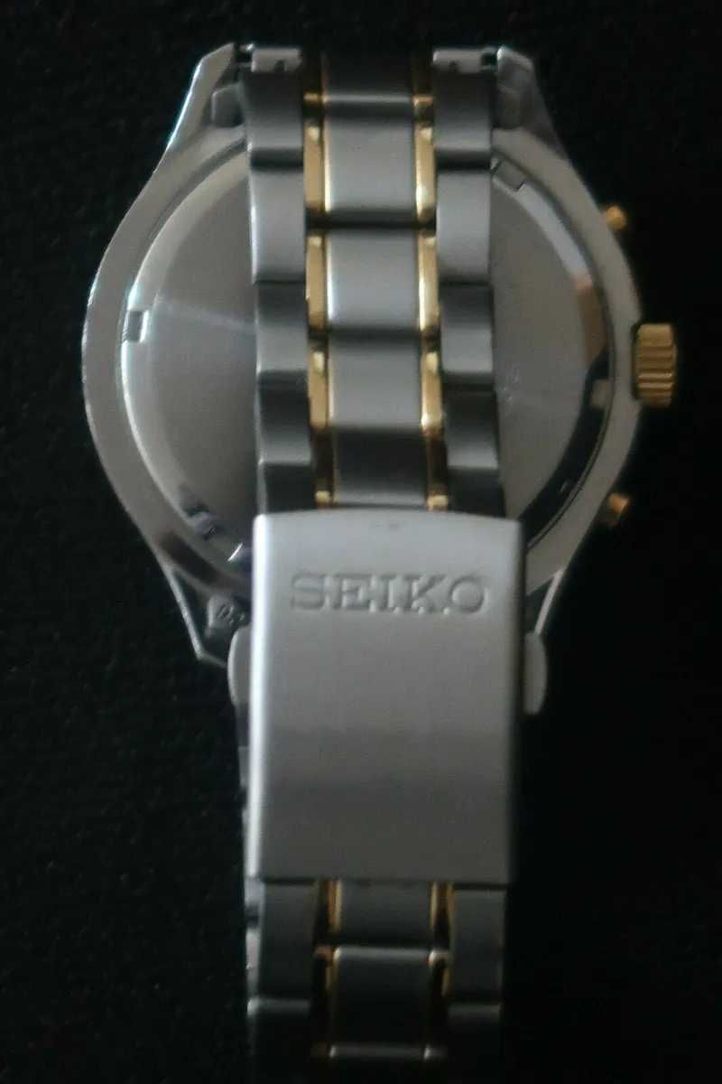 Часовник SEIKO-мъжки 43 мм. Модел 4Т57. Неразличим от нов