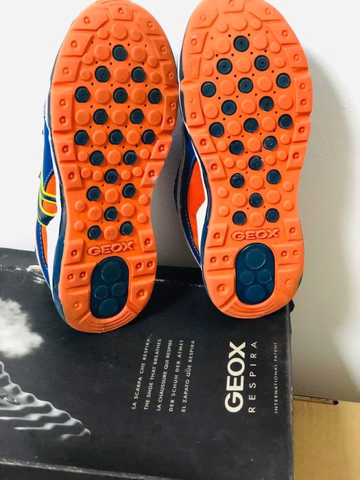 Adidasi baiat GEOX-marimea 33,inter21cm,ca Piele Salomon,Adidas,Nike