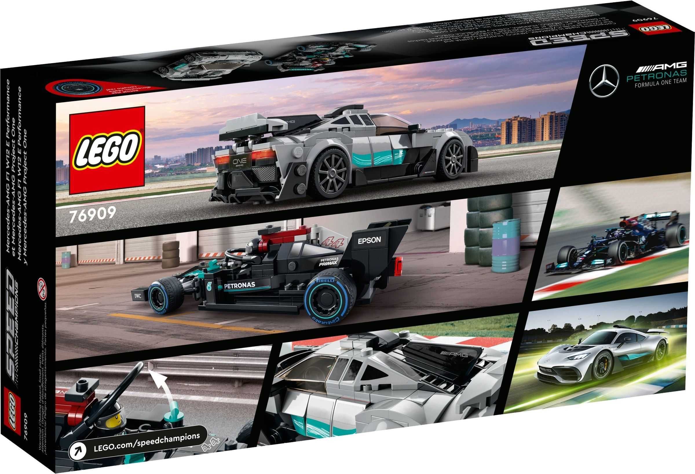 LEGO Speed Champions 76909 - Set 2 masini Mercedes-AMG -NOU