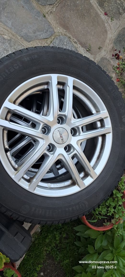 Джанти 16-ки за VW Passat B8