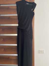 Rochie lunga neagra marime 36