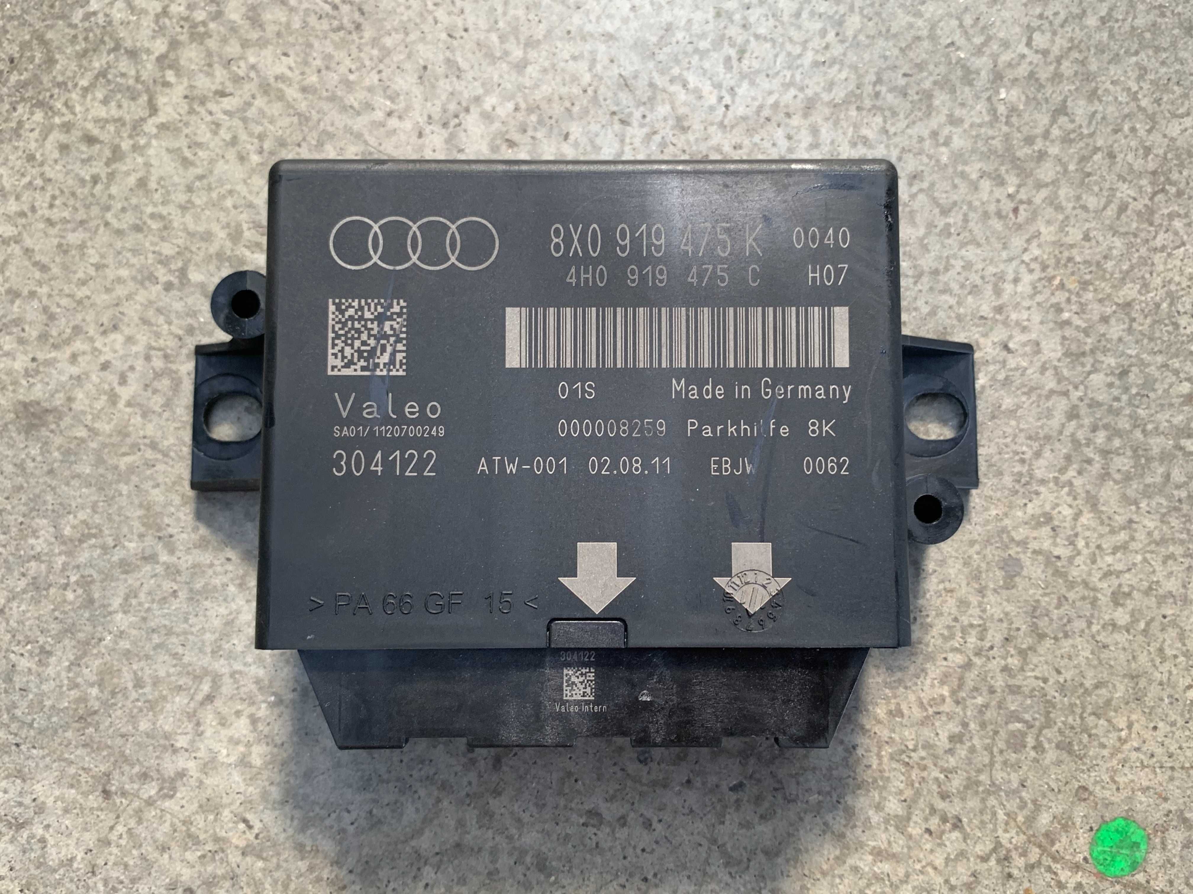 Modul senzori parcare Audi cod 8X0919475K/4H0919475C