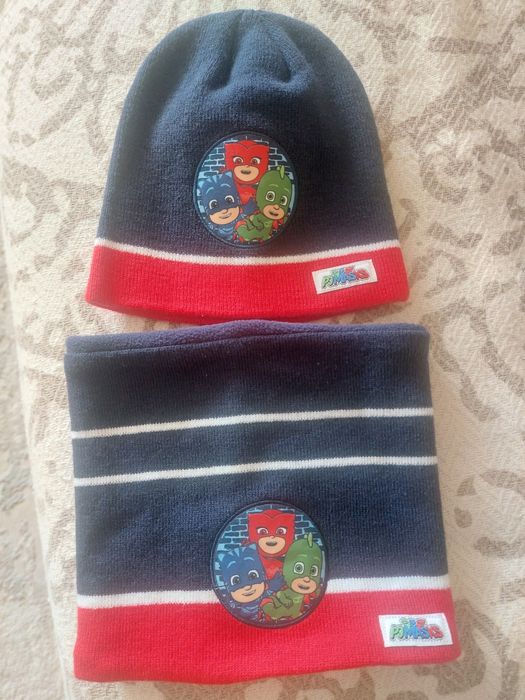 Шапочка  и снуд для мальчика