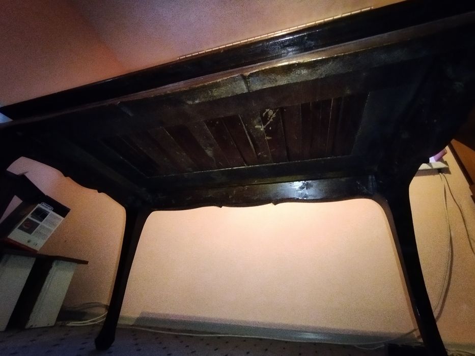 Кафява Старинна холна маса