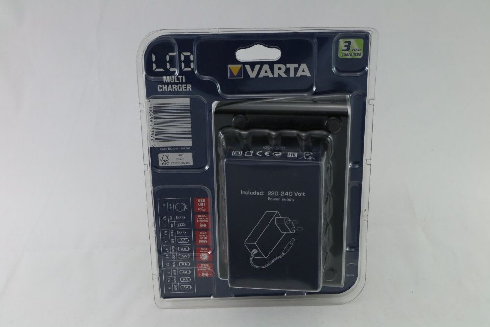 зарядно за акумулаторни батерии Varta, 2 вида, нови, внос от Германия