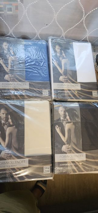 Простыни на резинке отшитые для Европы на двухспалку ГЕРМАНИЯ