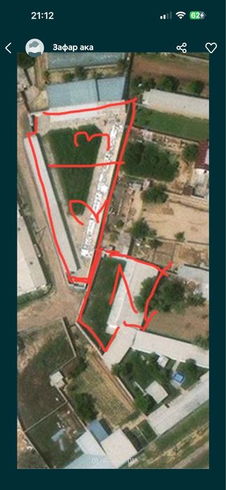 Зангиотада 7 сотих 8 сотих+8 сотих ер сотилади