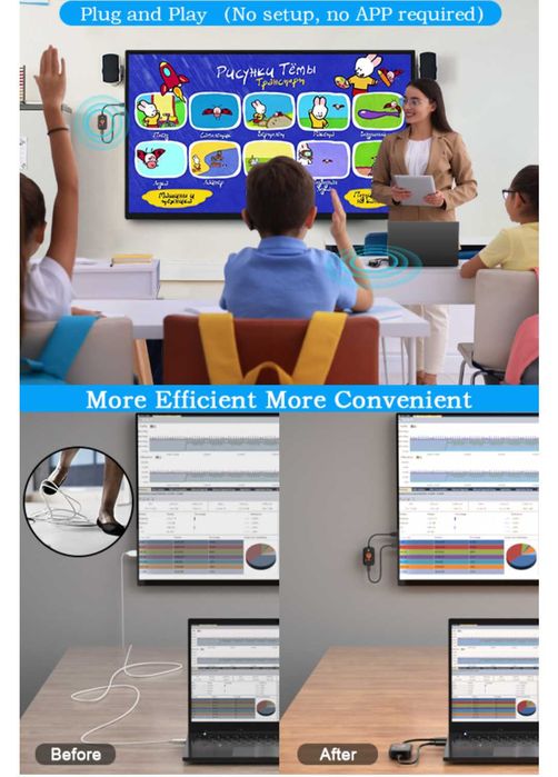 Безжичен HDMI удължител предавател приемник аудио видео сигнали до 30м