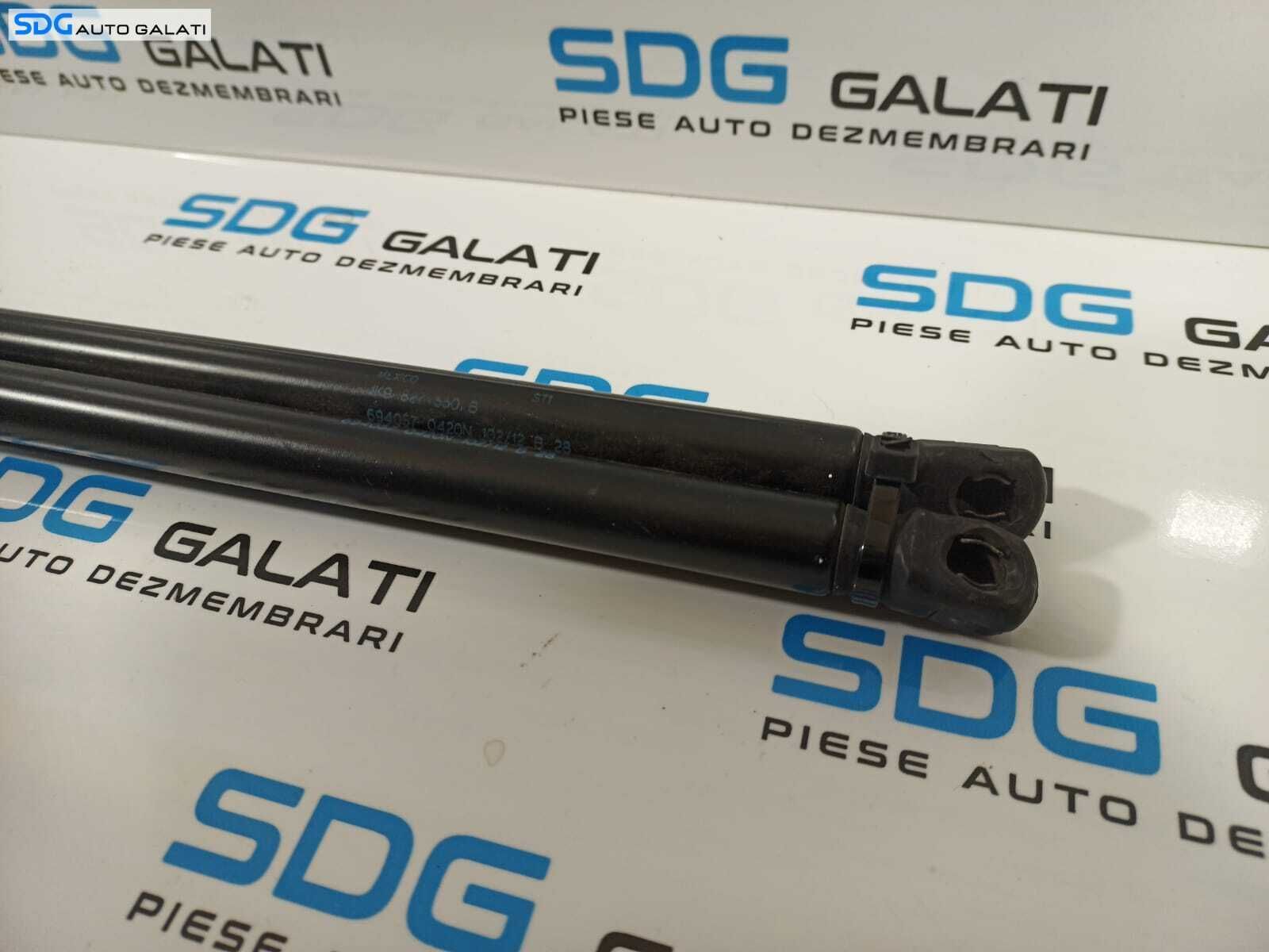 Set Amortizor Amortizoare Telescop Telescoape de la Haion Hayon Portbagaj Volkswagen Golf 6 Break 2008 - 2013 Cod 1K9827550B [L1892]