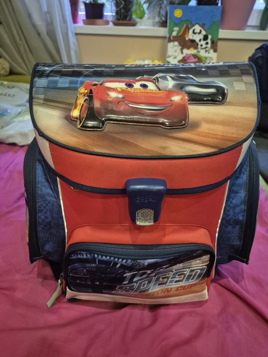 Vand ghiozdan Fulger McQueen Cars Scooli