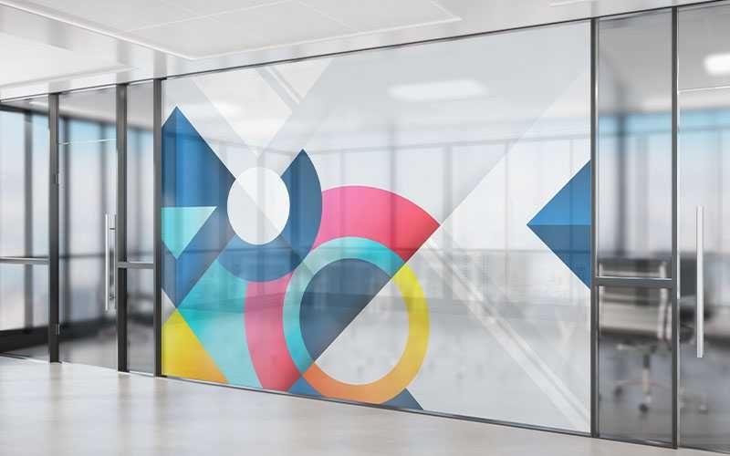 Печать на стекло Двухсторонняя