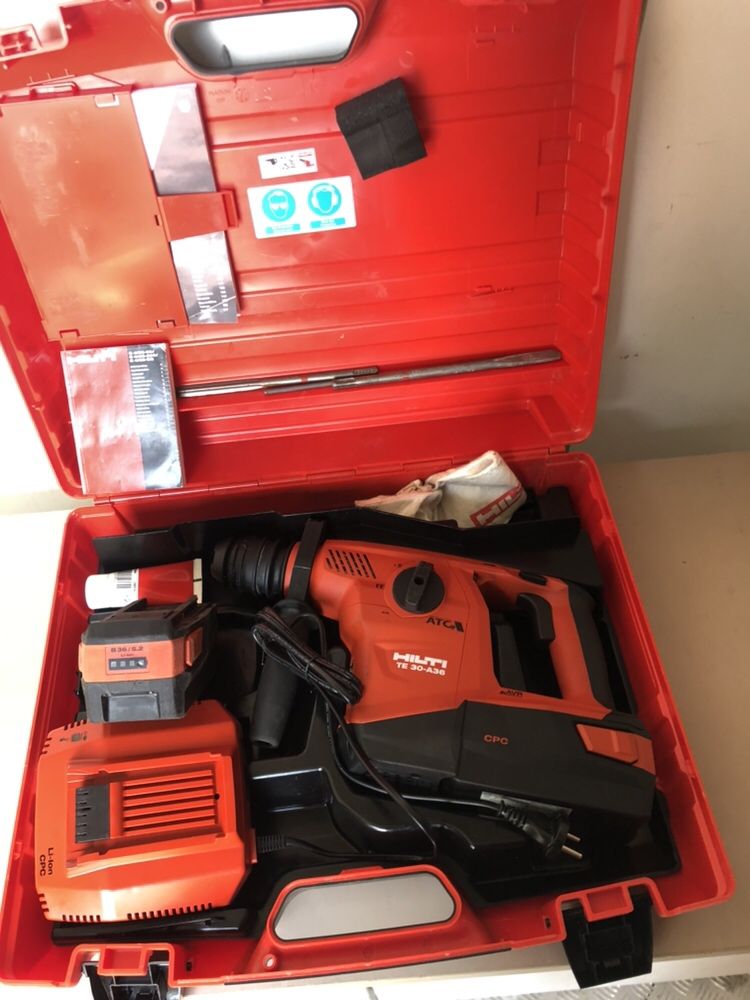 hilti te 30-a36 atc avr rotoprcutor bormasina bosch makita dewalt