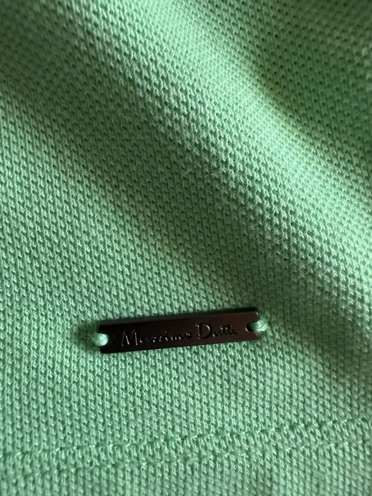 Tricou Massimo Dutti verde Mărimea M
