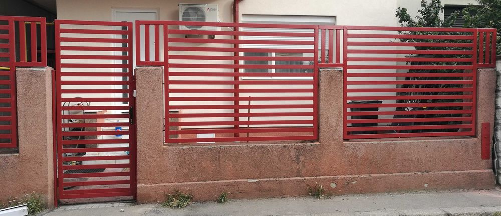 Garduri porti fier forjat teava patrata rotunda confectii metalice