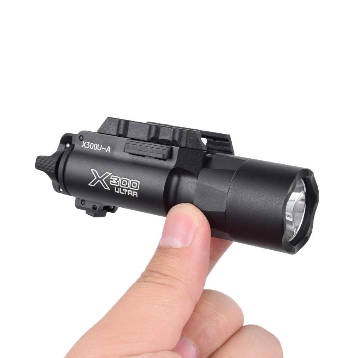 Lanterna LED Pistol SUREFIRE Ultra X300U Lanterna Arma Lanterna Casca