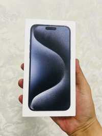 Iphone 15 pro 256 Black Blue 1 Sim Новый