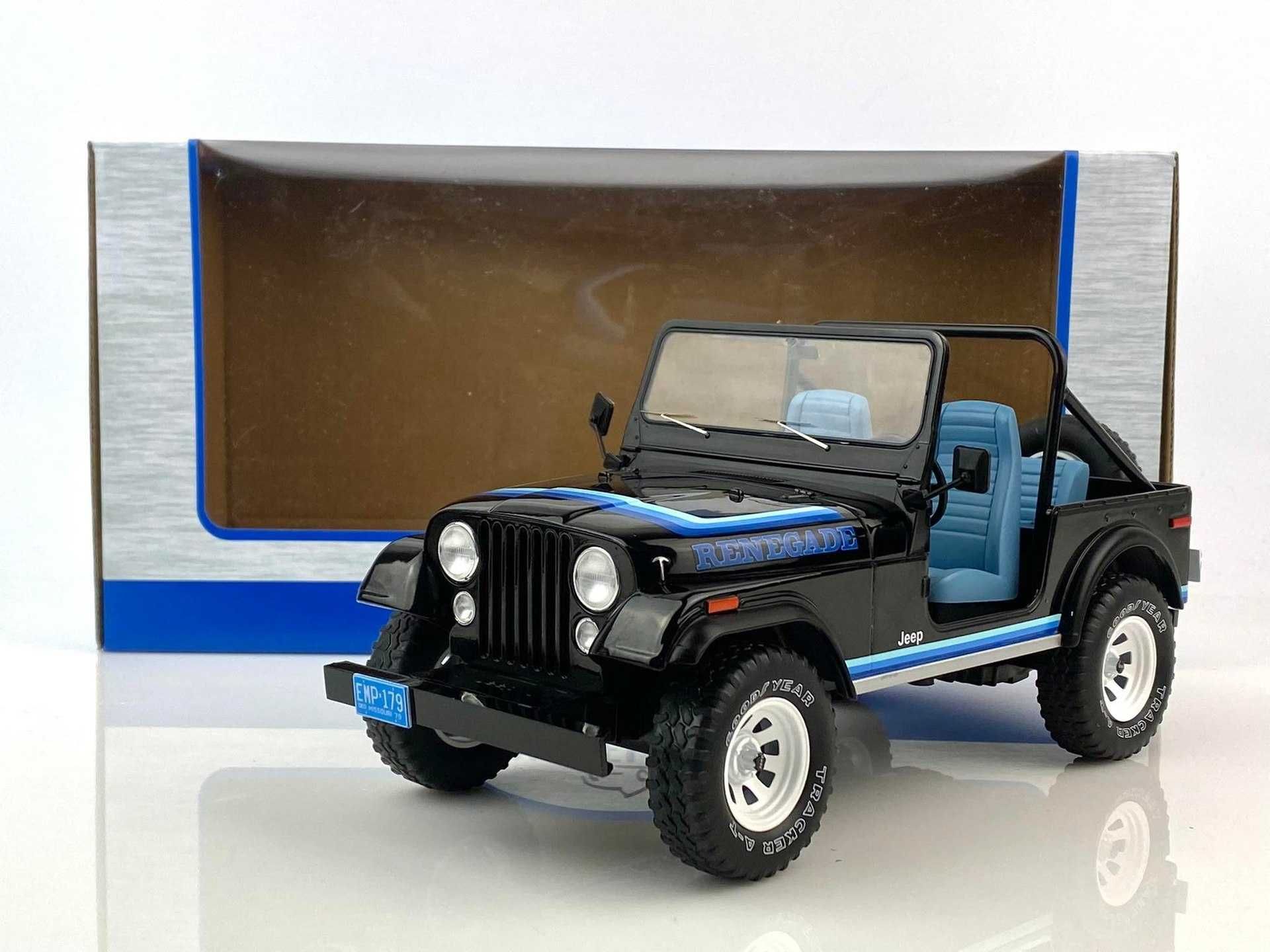 Macheta MCG 1:18, Jeep CJ-7 Renegade