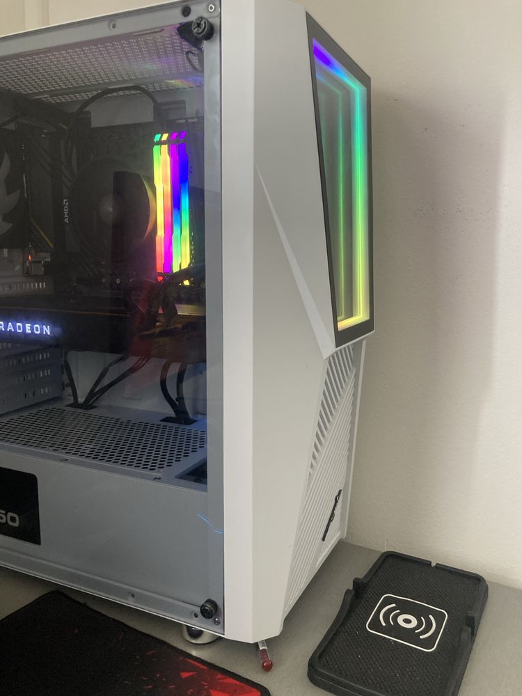 Pc Gaming ryzen 5 5600 rx 5700 xt 32gb rgb