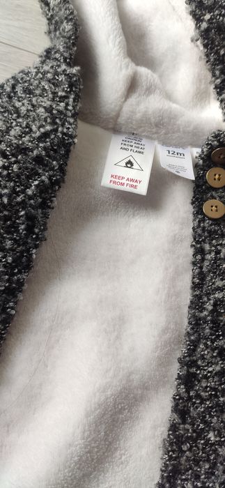 Palton H&M si Poncho Carter's, marimea 80-86