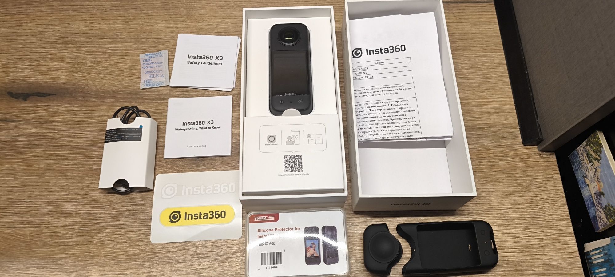 Екшън камера Insta 360 X3