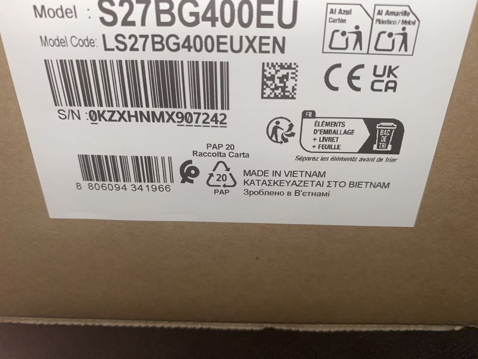 Samsung Odyssey G4 27” 240 HZ nVidia G-SYNC