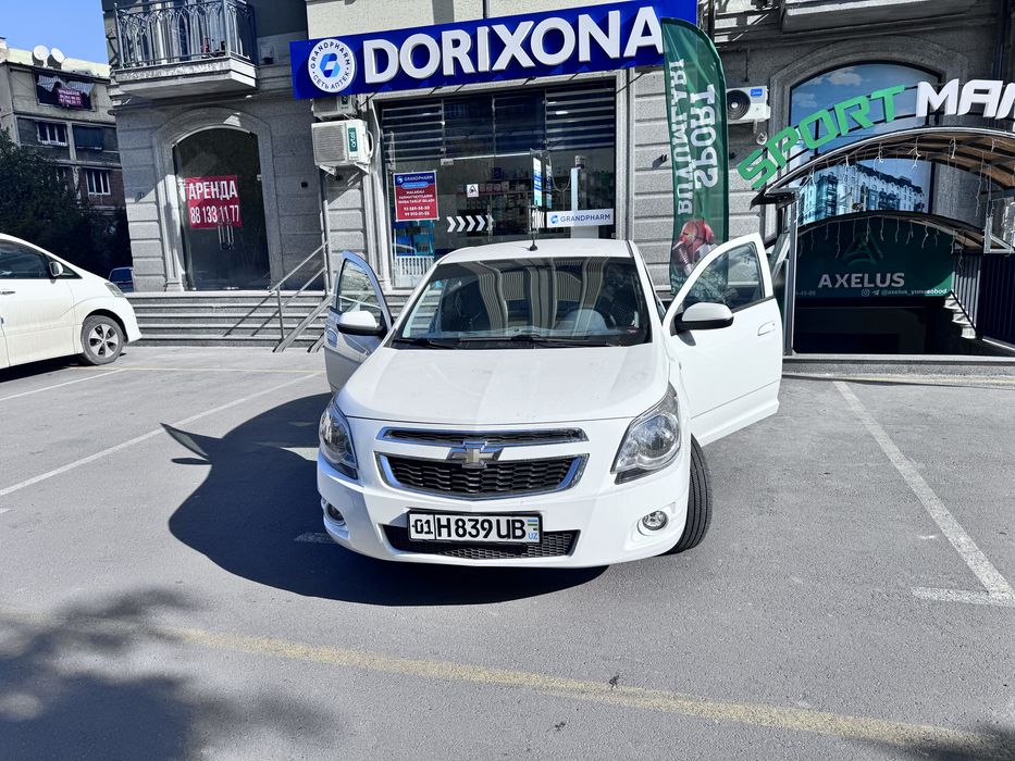 Cobalt 4 avtomar, benzin metan