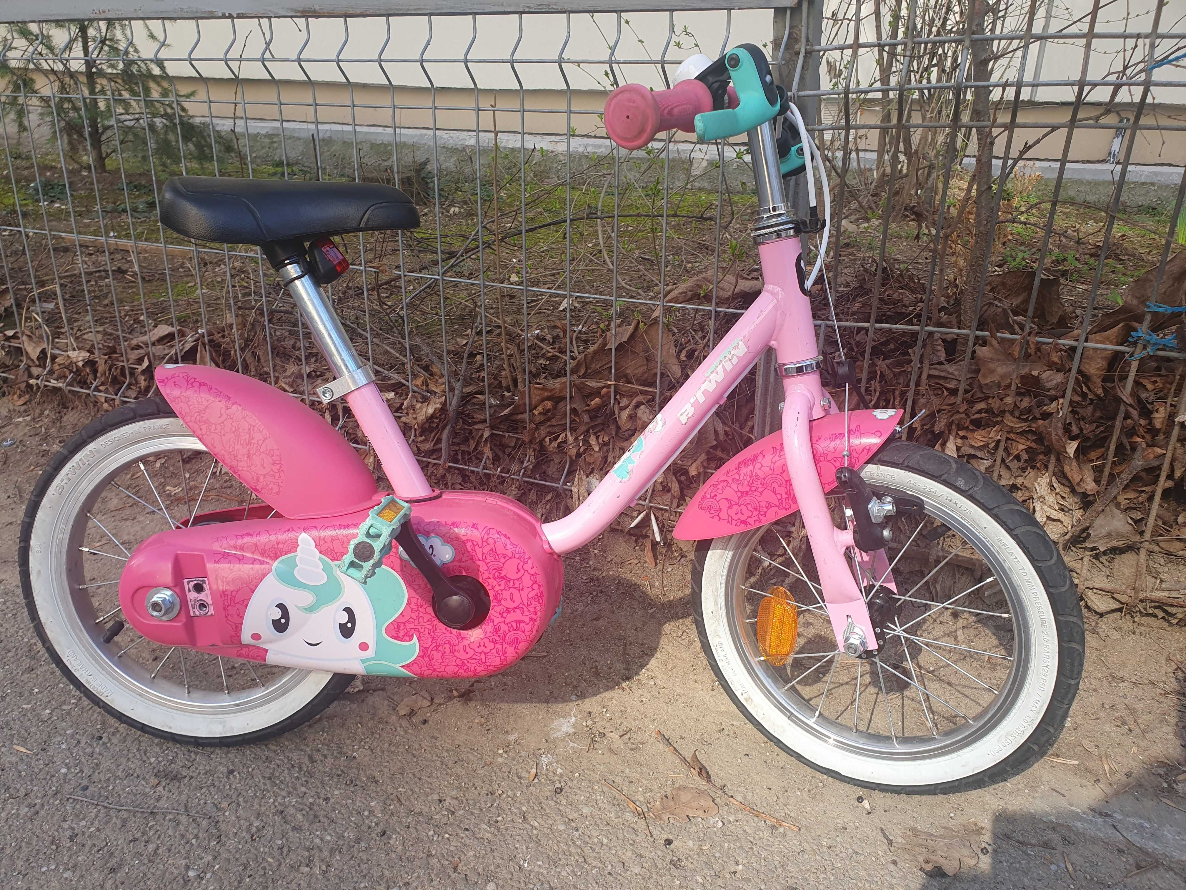 Bicicletă copii 3-6 ani - impecabilă BTwin UNICORN 500