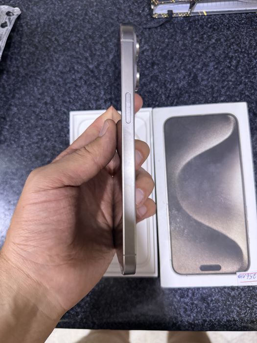 iphone 15 pro max pamit 256g yomkost 88 holati zor karopka dak bor