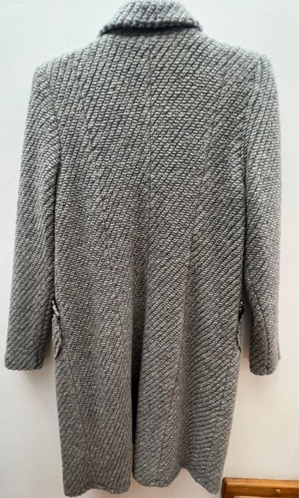 Palton nou cu lână si nasturi