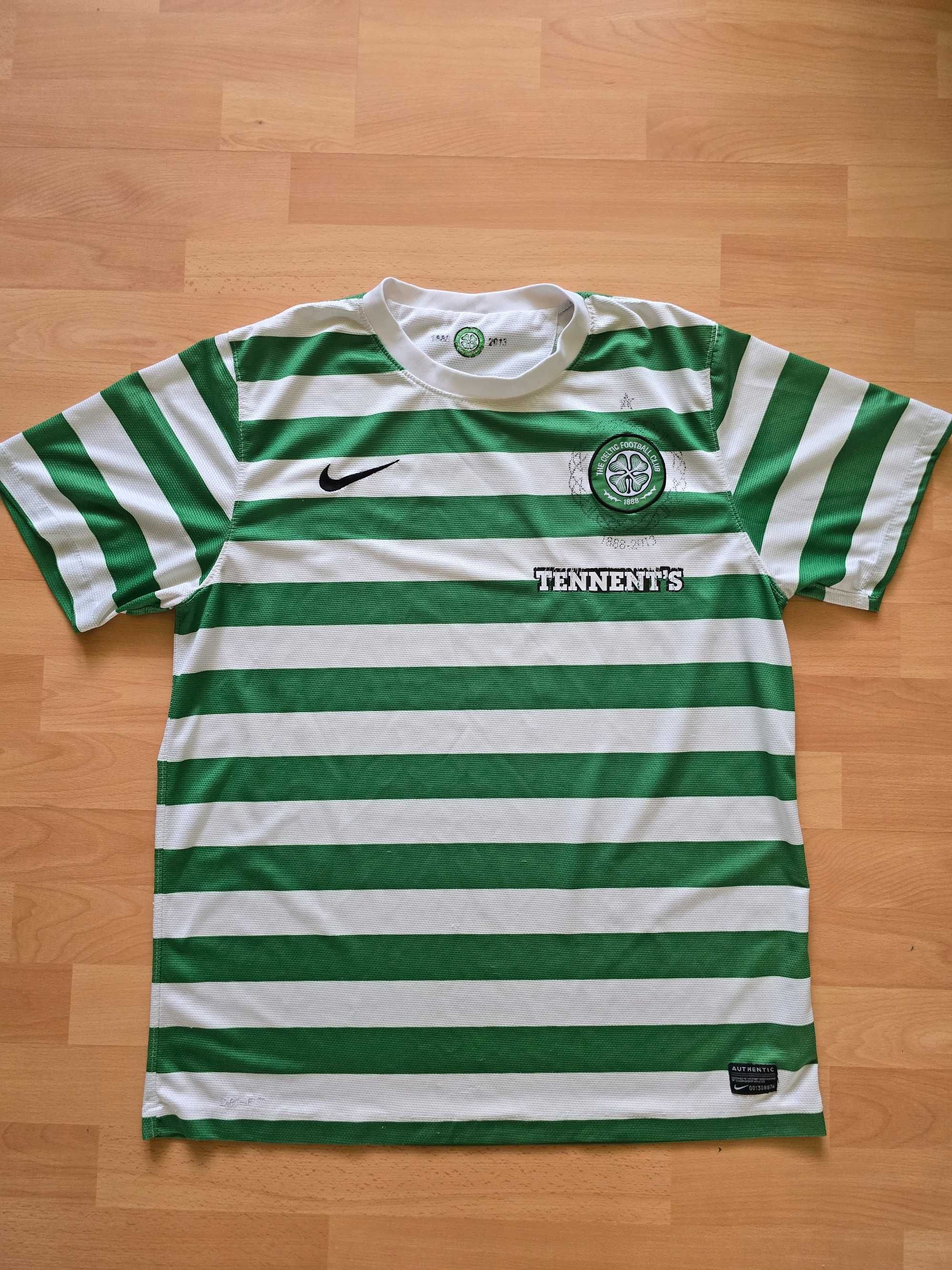 Tricou retro fotbal original Celtic 2012/2013, marime L, mas. incluse