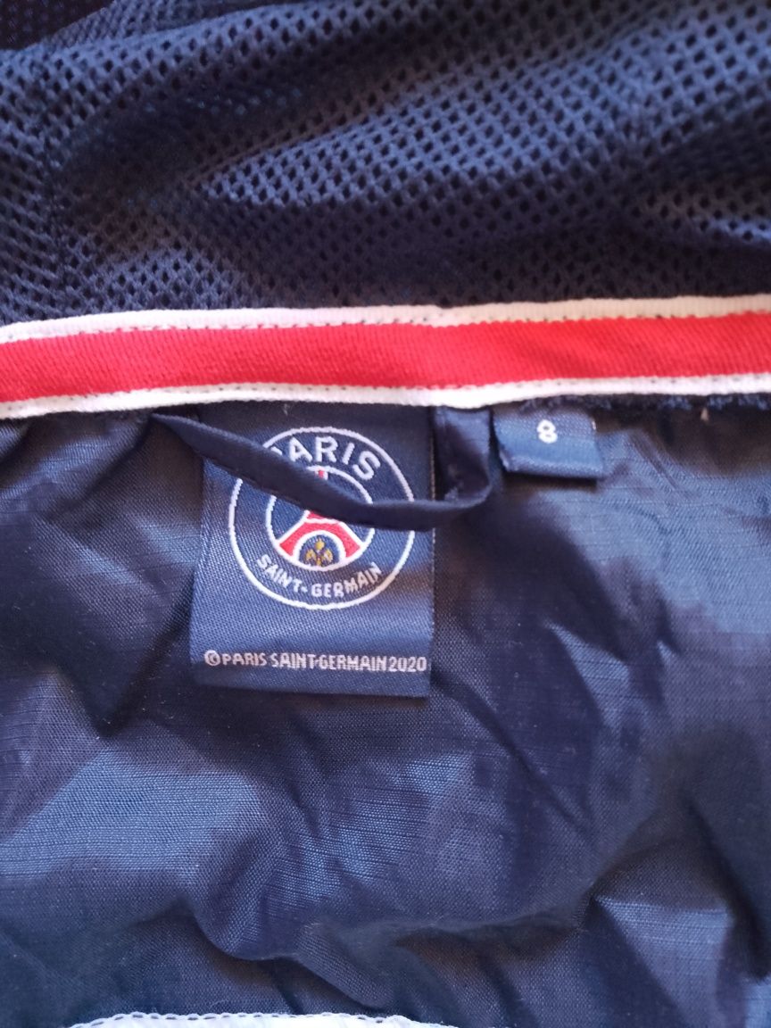 Jacheta fotbal impermeabila/antivant de copii PSG