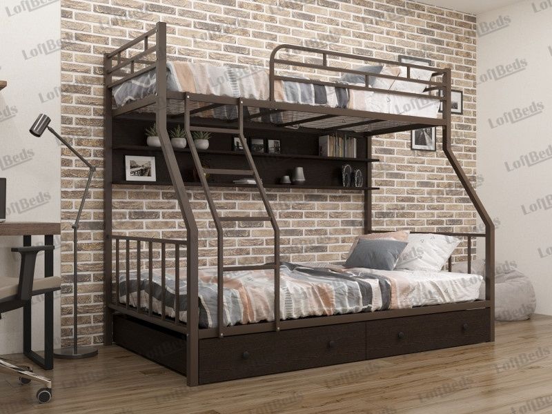 Детская Кровать Двухъярусная ВЕРОНА гарантия 10лет, Ikkiqavat