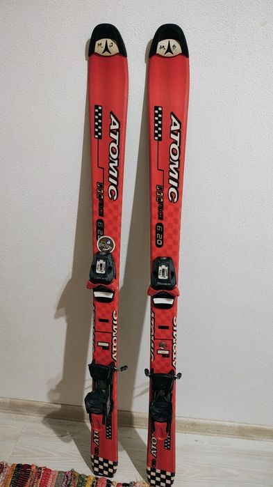Ski atomic pro race 120 cm, clapari ski salomon 285