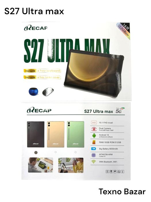 Planshet S27 Ultra max