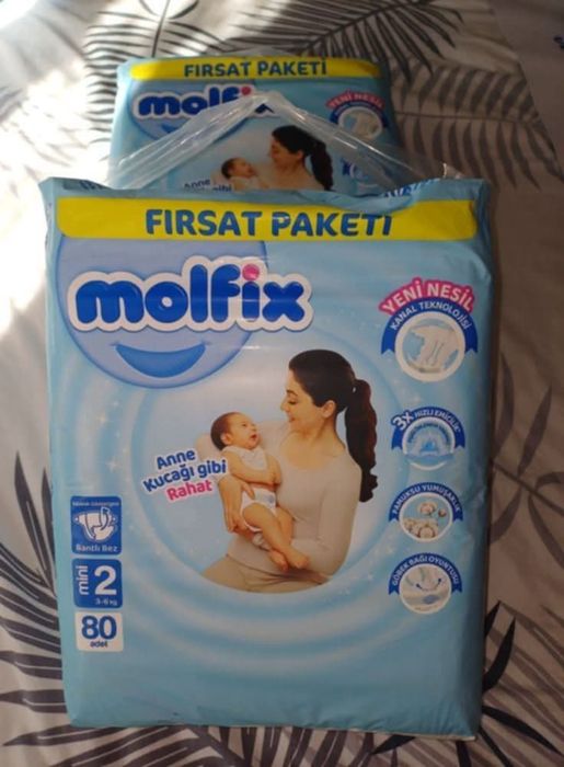 Памперси Molfix 80 бр