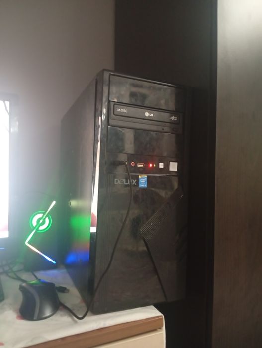 PC Delux I3 +monitor 27"