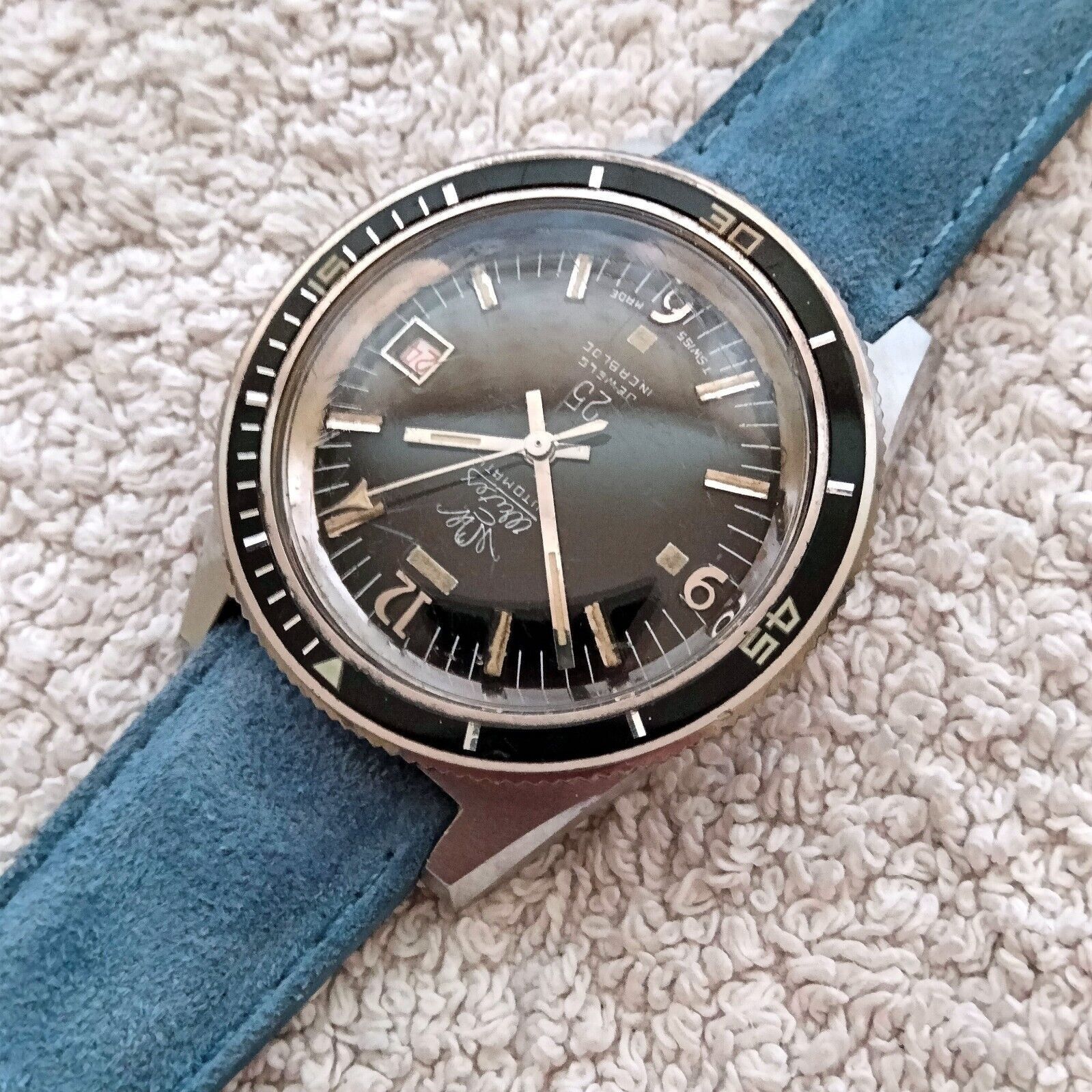 Ceas vintage diver 200m Watex