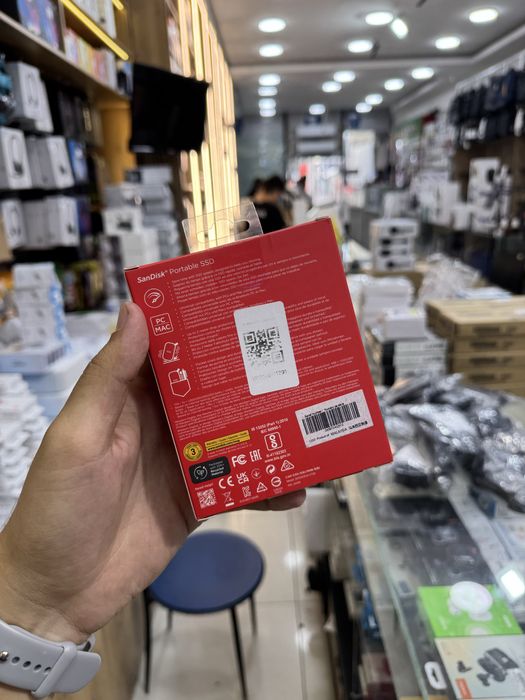 Внешний компактный SSD диск хард SanDisk 2Tb