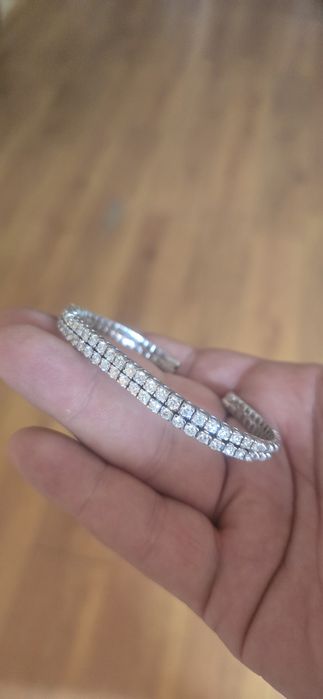 Brățară tenis aur 18k diamante