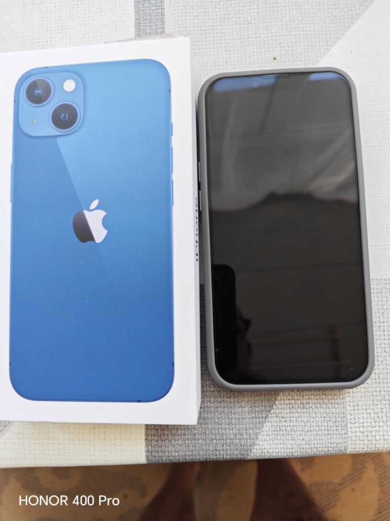IPhone 13 Blue 128 гб. Перфектен без Забележки